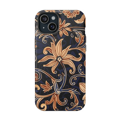 Floral Baroque Magnetic Impact - Resistant Phone Case - DIGITAL X