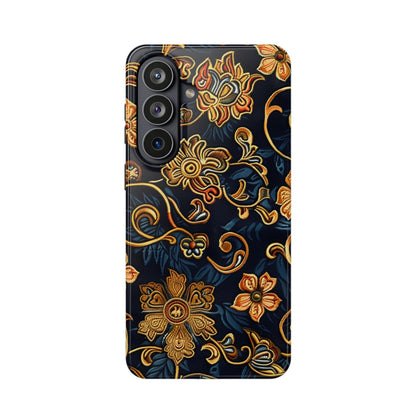 Floral Baroque Magnetic Impact - Resistant Phone Case - DIGITAL X