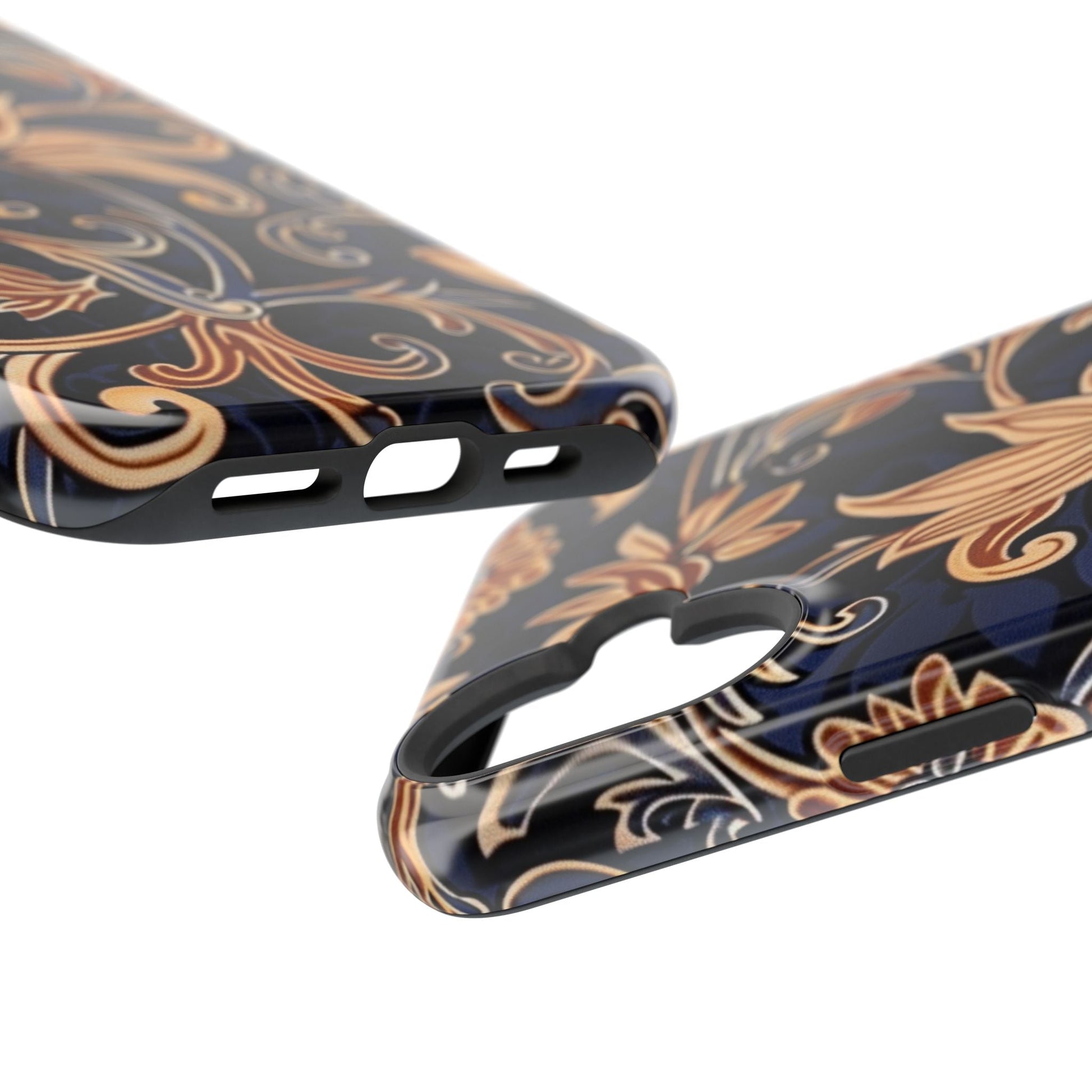 Floral Baroque Magnetic Impact - Resistant Phone Case - DIGITAL X