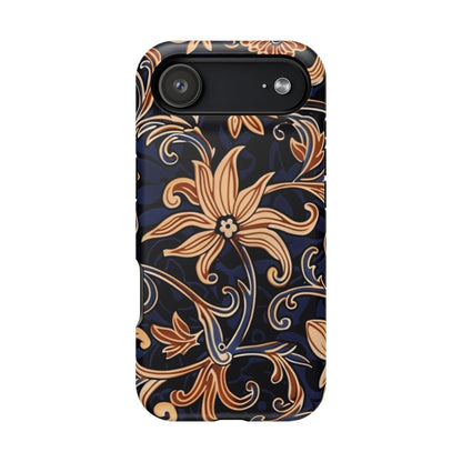 Floral Baroque Magnetic Impact - Resistant Phone Case - DIGITAL X