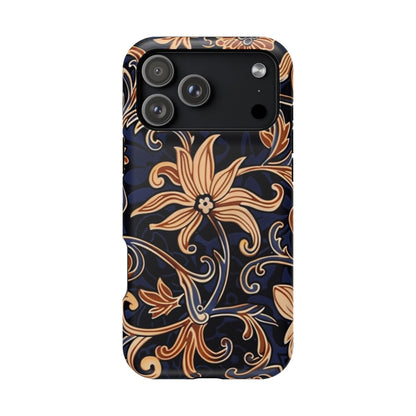 Floral Baroque Magnetic Impact - Resistant Phone Case - DIGITAL X