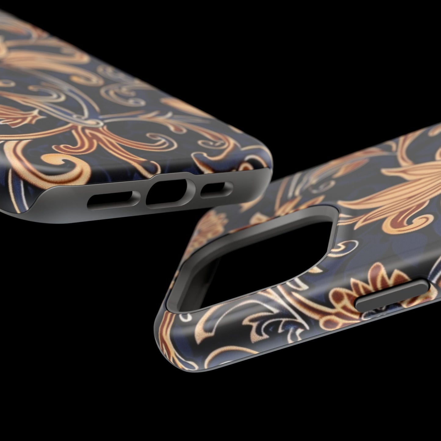Floral Baroque Magnetic Impact - Resistant Phone Case - DIGITAL X