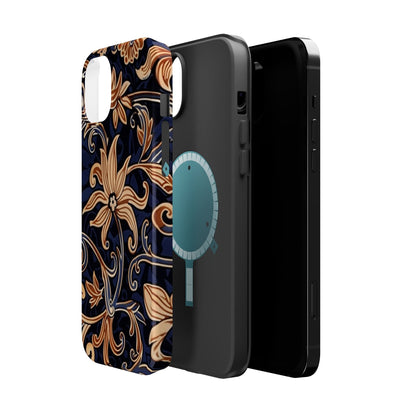 Floral Baroque Magnetic Impact - Resistant Phone Case - DIGITAL X