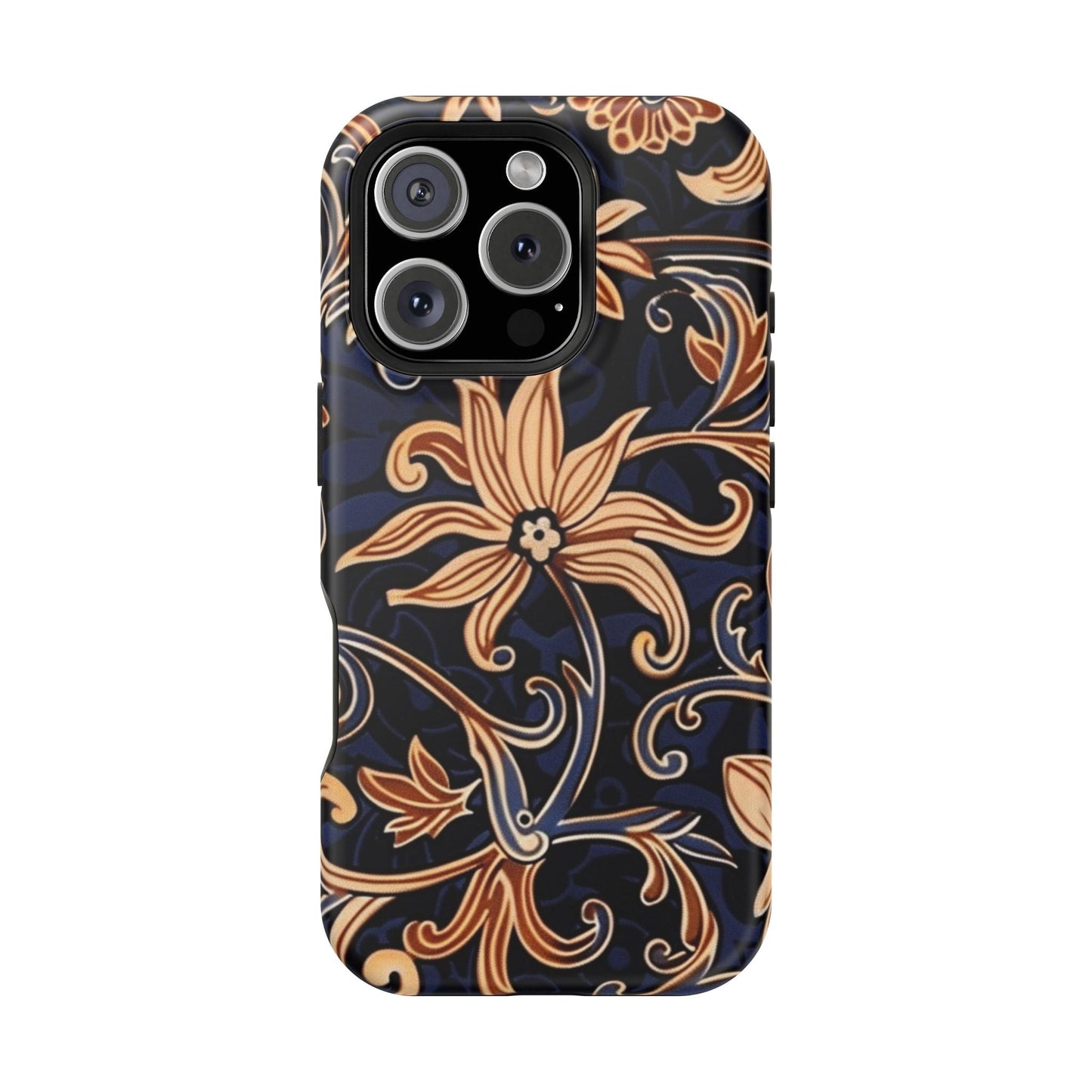 Floral Baroque Magnetic Impact - Resistant Phone Case - DIGITAL X