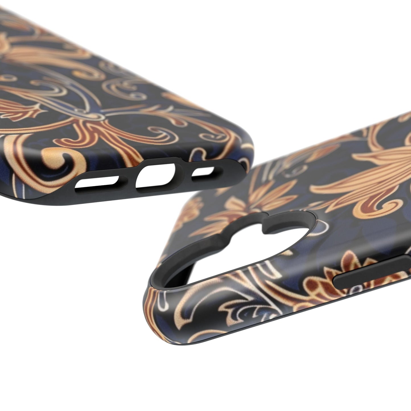 Floral Baroque Magnetic Impact - Resistant Phone Case - DIGITAL X
