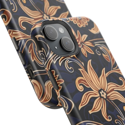 Floral Baroque Magnetic Impact - Resistant Phone Case - DIGITAL X