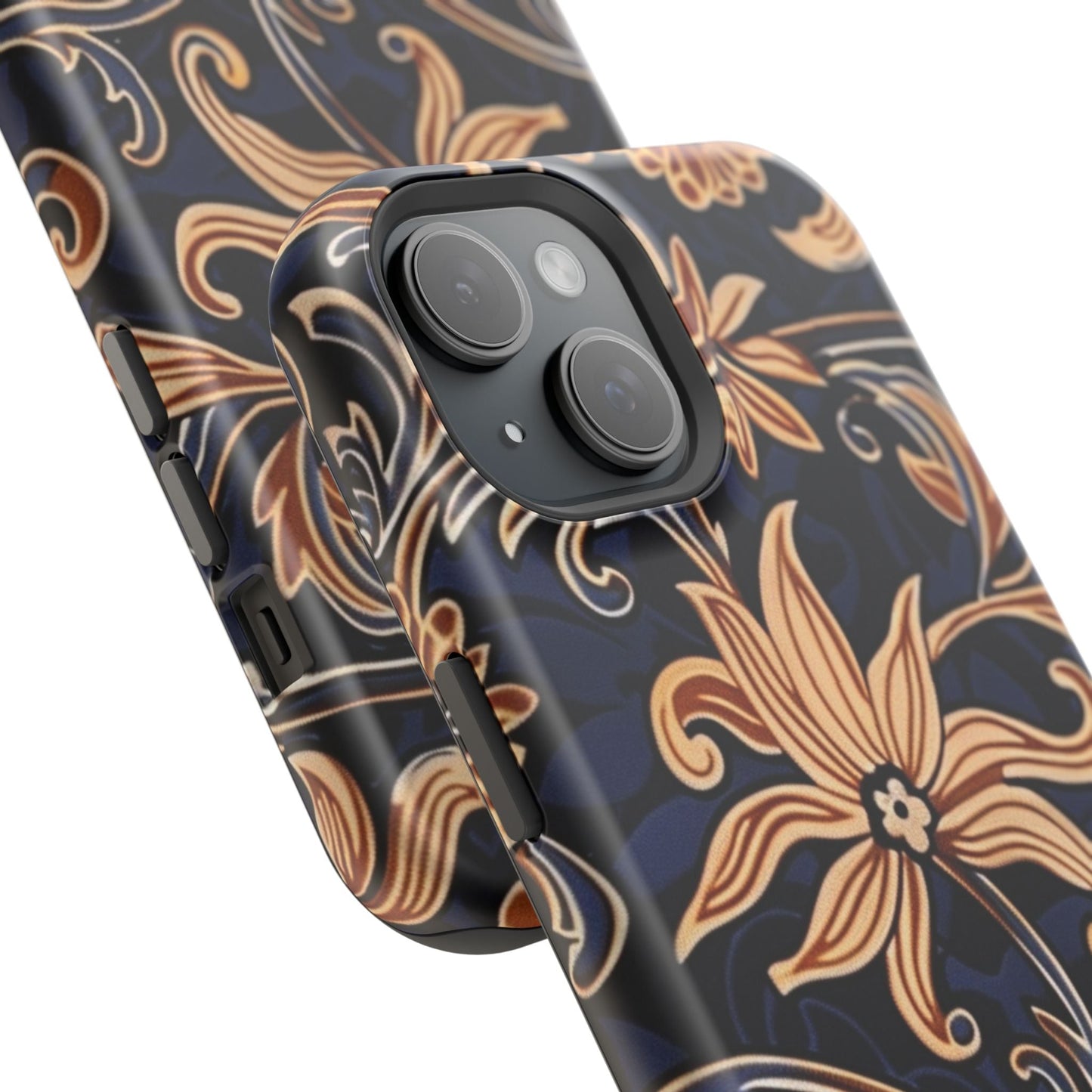 Floral Baroque Magnetic Impact - Resistant Phone Case - DIGITAL X