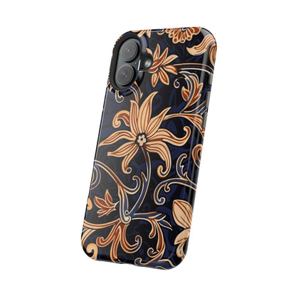 Floral Baroque Magnetic Impact - Resistant Phone Case - DIGITAL X