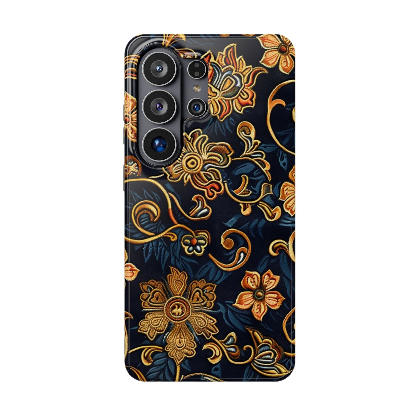 Floral Baroque Magnetic Impact - Resistant Phone Case - DIGITAL X