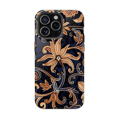 Floral Baroque Magnetic Impact - Resistant Phone Case - DIGITAL X