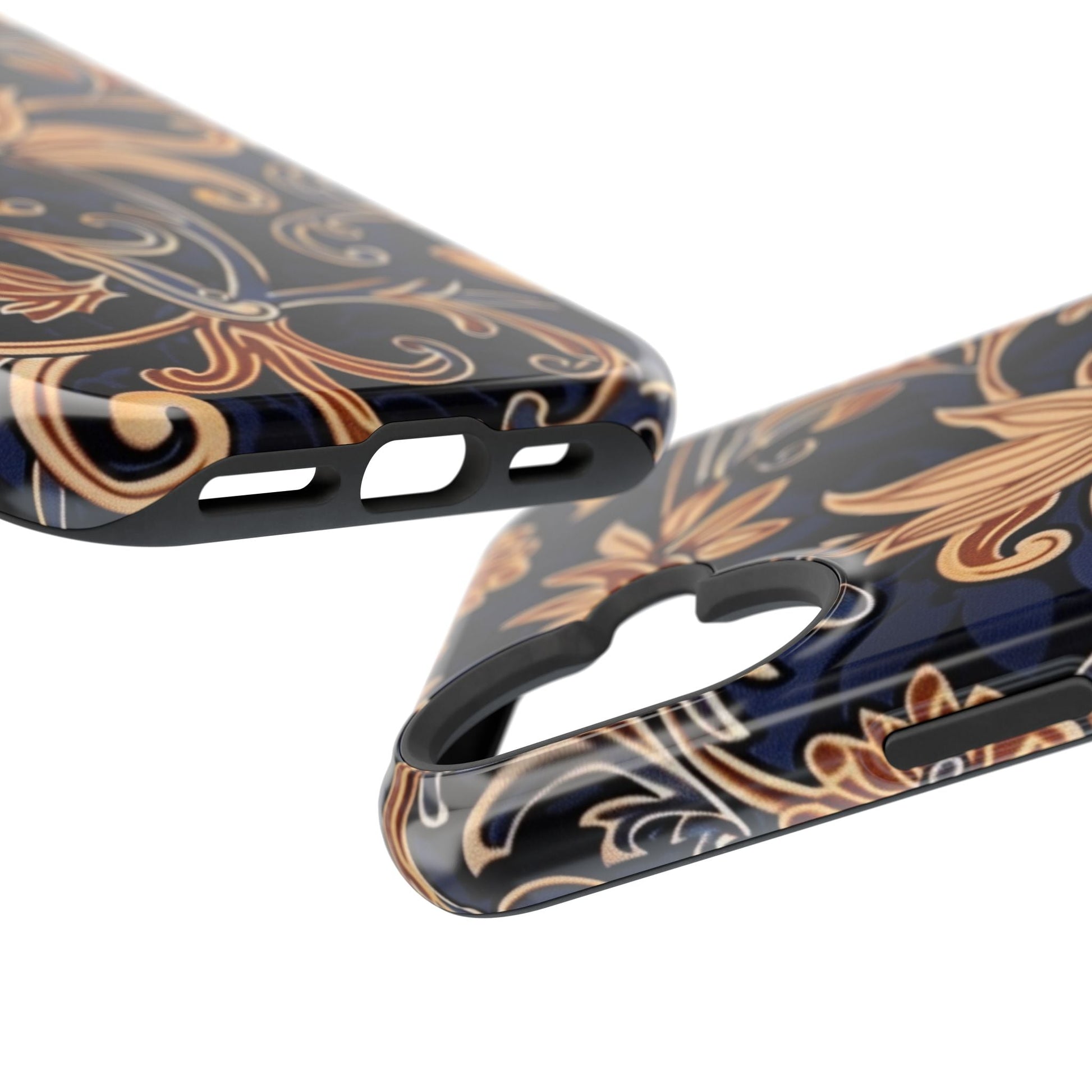 Floral Baroque Magnetic Impact - Resistant Phone Case - DIGITAL X