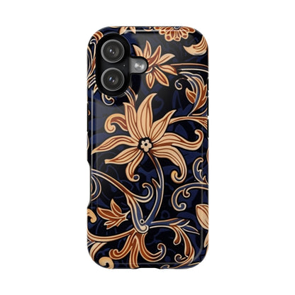 Floral Baroque Magnetic Impact - Resistant Phone Case - DIGITAL X