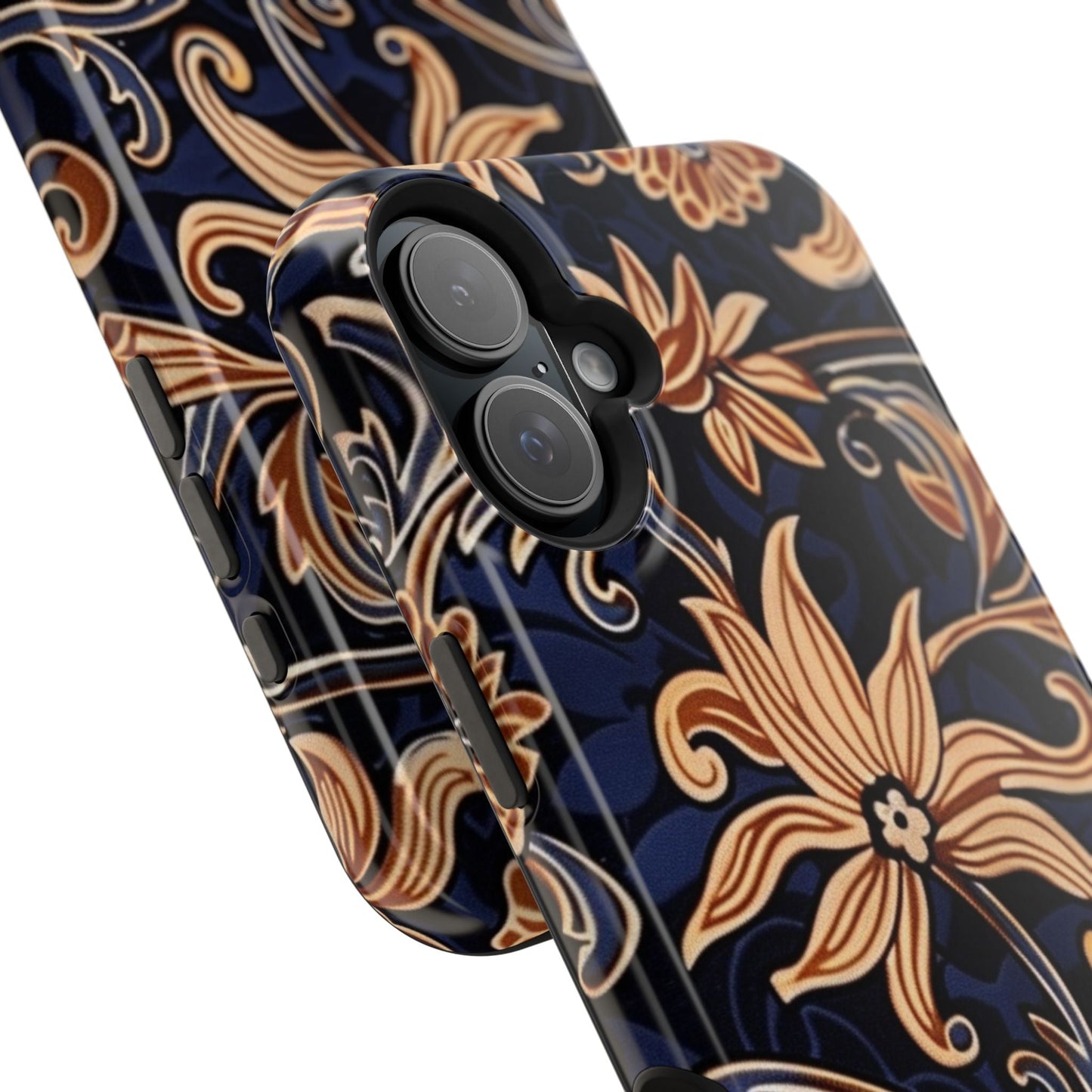 Floral Baroque Magnetic Impact - Resistant Phone Case - DIGITAL X