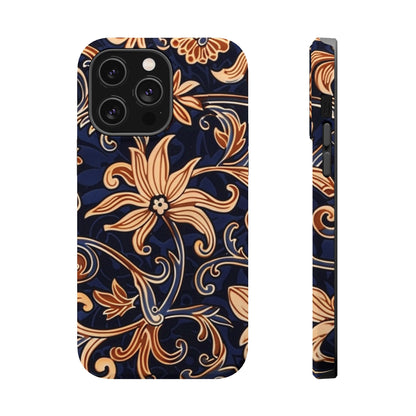 Floral Baroque Magnetic Impact - Resistant Phone Case - DIGITAL X