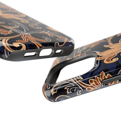 Floral Baroque Magnetic Impact - Resistant Phone Case - DIGITAL X