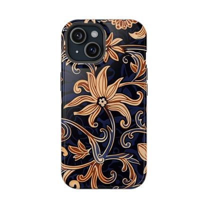 Floral Baroque Magnetic Impact - Resistant Phone Case - DIGITAL X