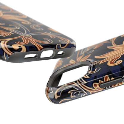Floral Baroque Magnetic Impact - Resistant Phone Case - DIGITAL X