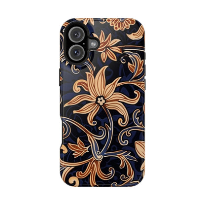 Floral Baroque Magnetic Impact - Resistant Phone Case - DIGITAL X