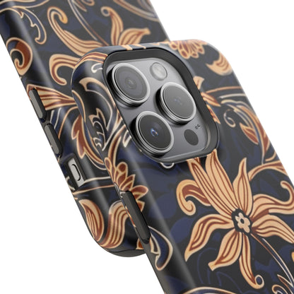 Floral Baroque Magnetic Impact - Resistant Phone Case - DIGITAL X