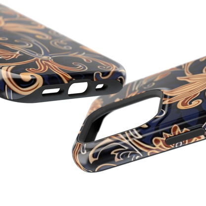 Floral Baroque Magnetic Impact - Resistant Phone Case - DIGITAL X