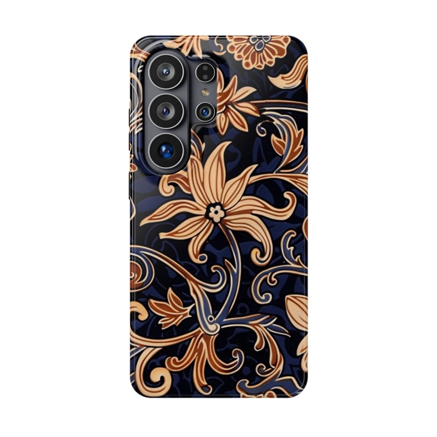 Floral Baroque Magnetic Impact - Resistant Phone Case - DIGITAL X