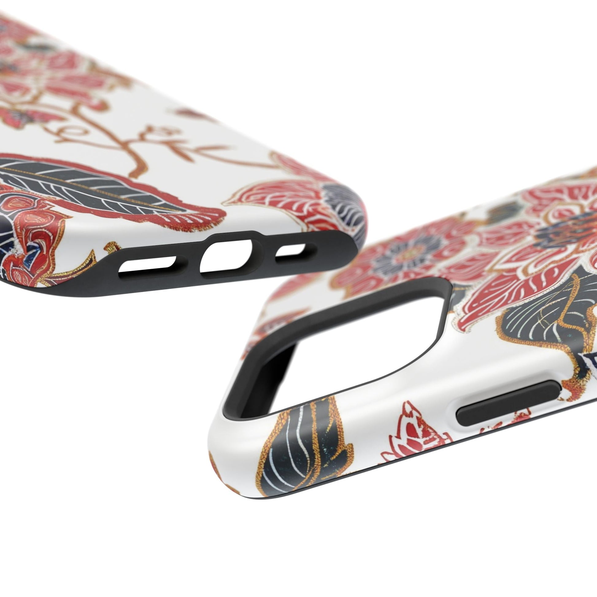 Floral Batik Magnetic Impact - Resistant Phone Case - DIGITAL X
