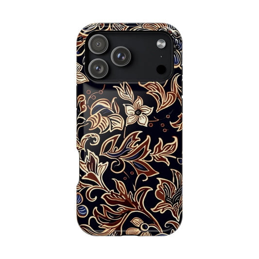 Floral Batik Magnetic Impact - Resistant Phone Case - DIGITAL X
