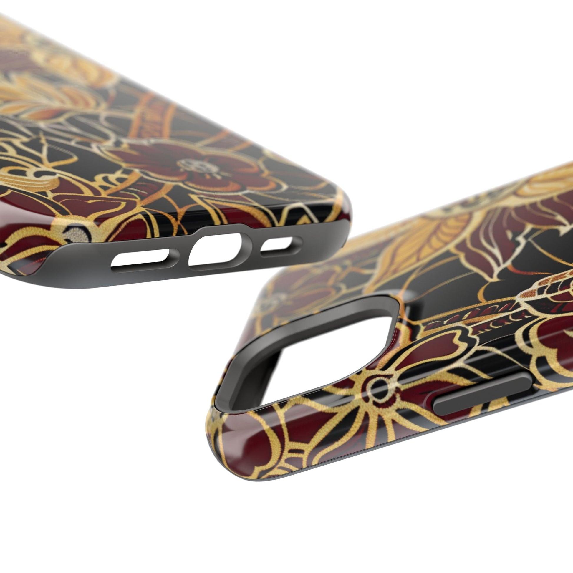 Floral Batik Magnetic Impact - Resistant Phone Case - DIGITAL X