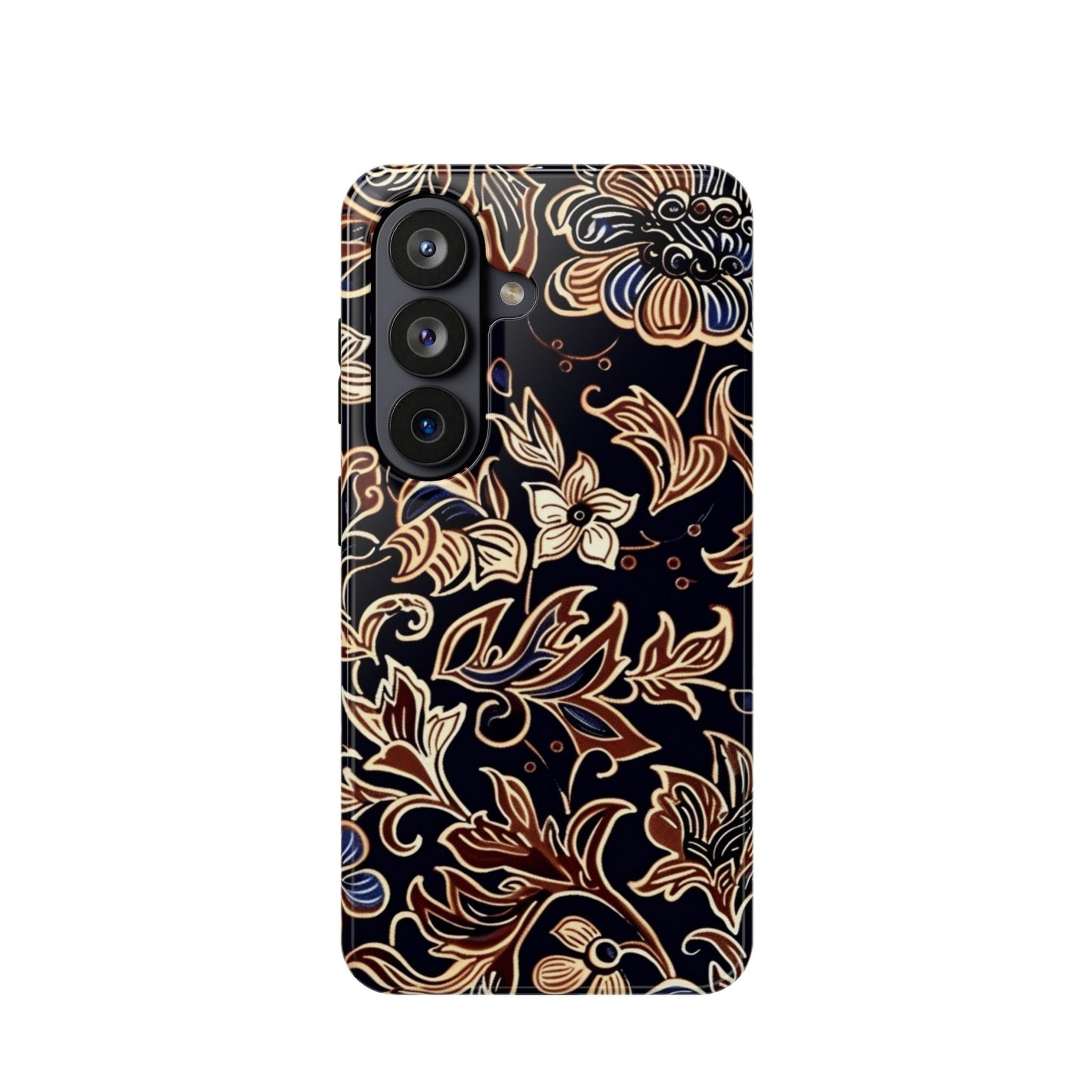 Floral Batik Magnetic Impact - Resistant Phone Case - DIGITAL X