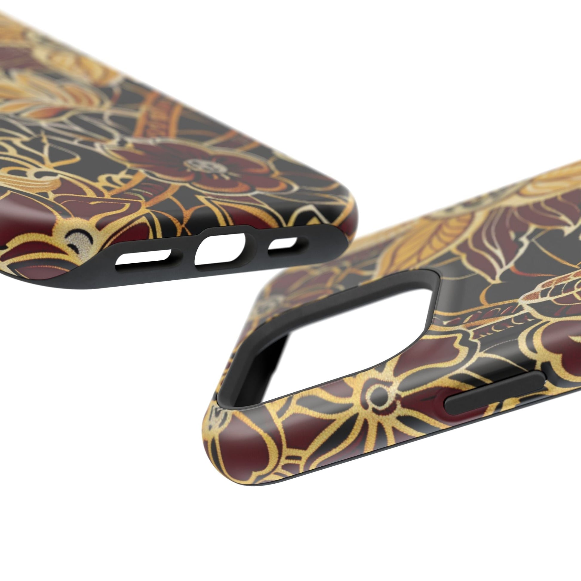 Floral Batik Magnetic Impact - Resistant Phone Case - DIGITAL X