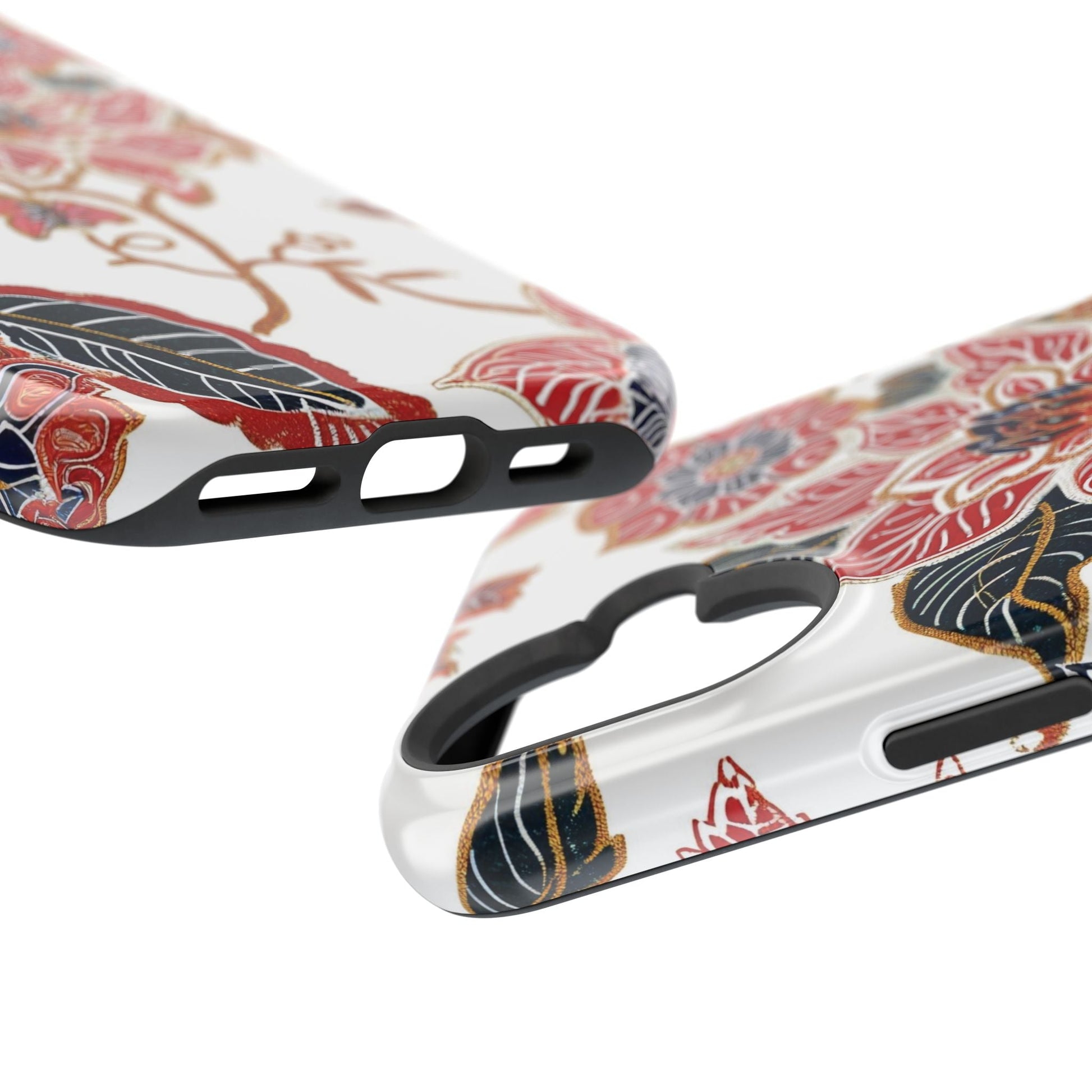 Floral Batik Magnetic Impact - Resistant Phone Case - DIGITAL X