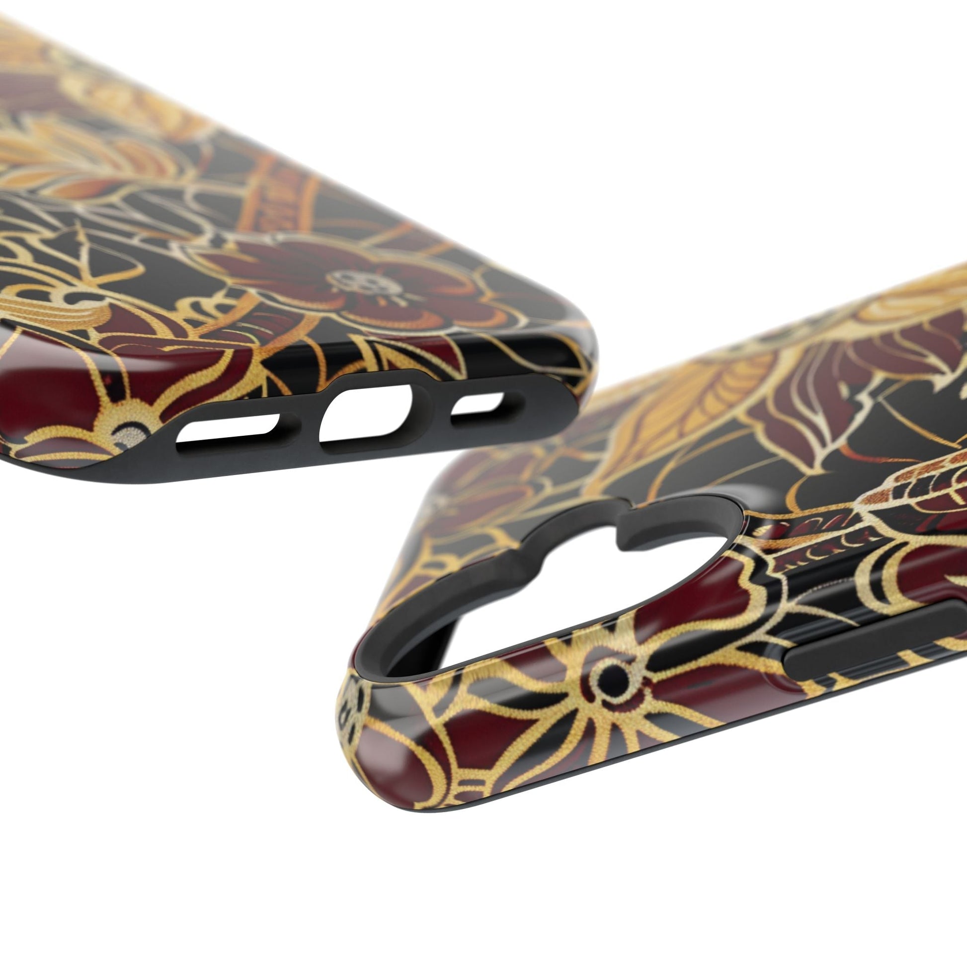 Floral Batik Magnetic Impact - Resistant Phone Case - DIGITAL X