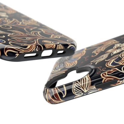 Floral Batik Magnetic Impact - Resistant Phone Case - DIGITAL X