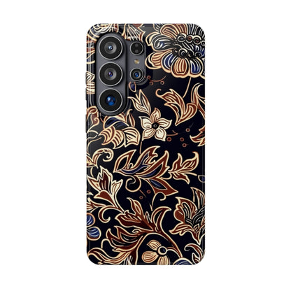 Floral Batik Magnetic Impact - Resistant Phone Case - DIGITAL X