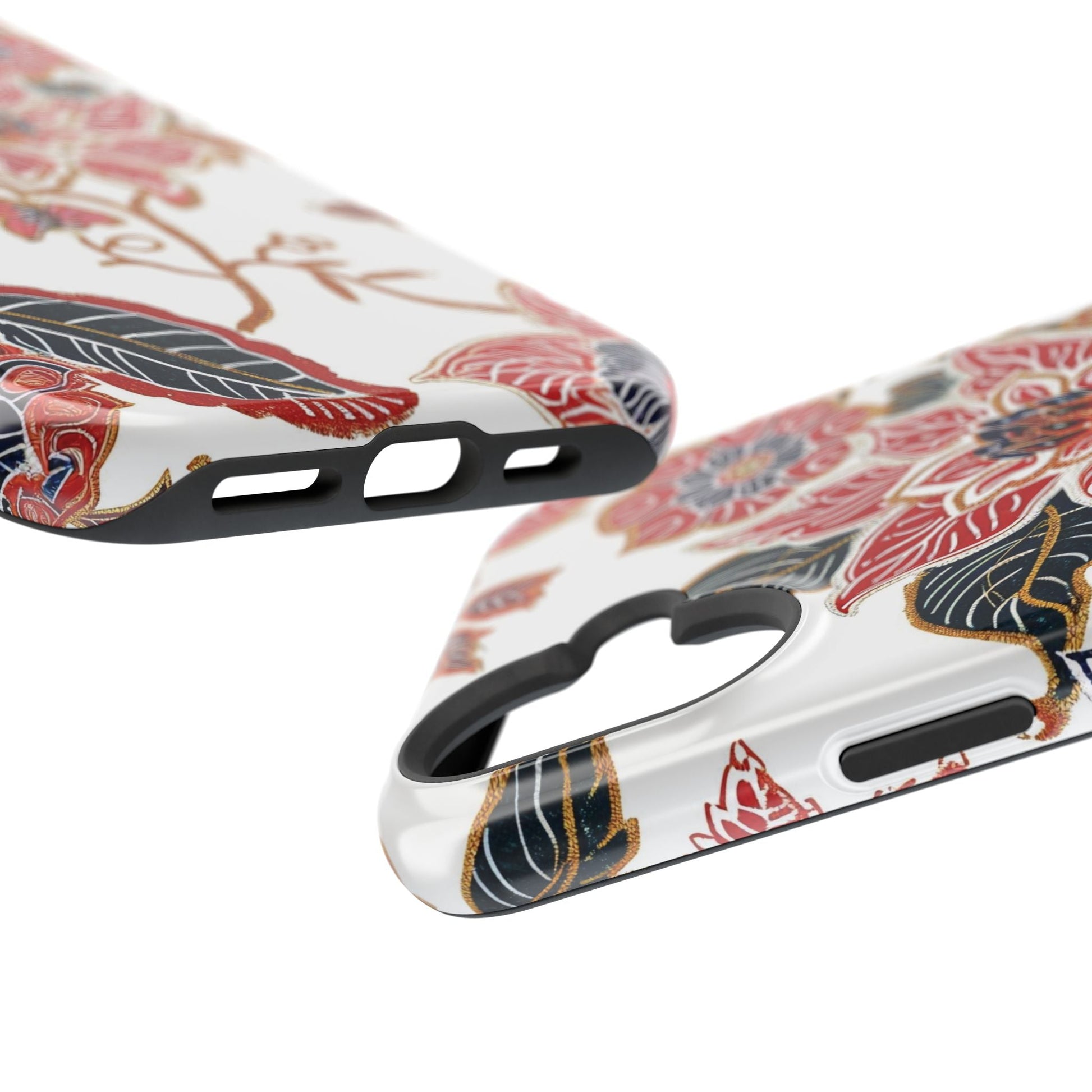 Floral Batik Magnetic Impact - Resistant Phone Case - DIGITAL X