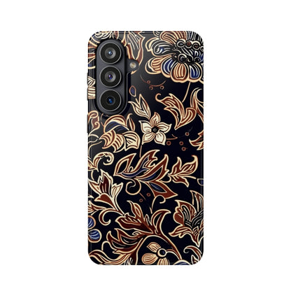 Floral Batik Magnetic Impact - Resistant Phone Case - DIGITAL X
