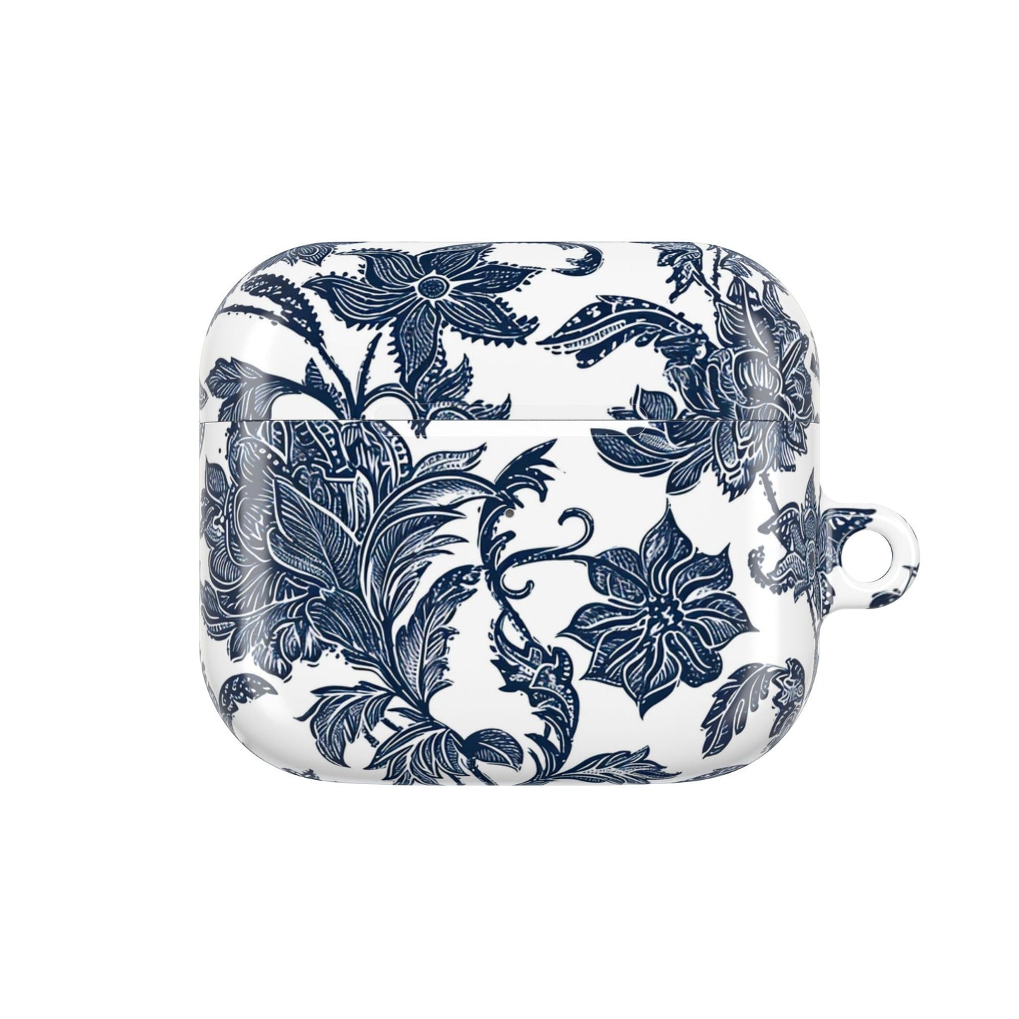 Floral Blue Porcelain AirPod Case - DIGITAL X