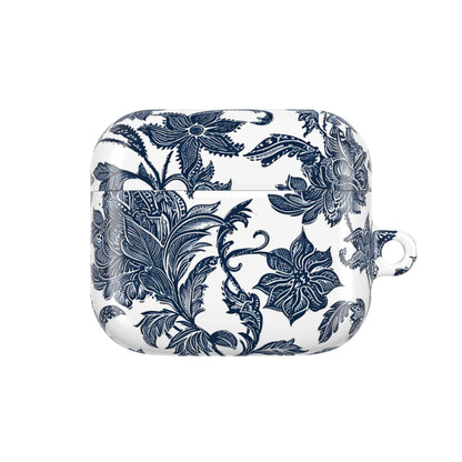 Floral Blue Porcelain AirPod Case - DIGITAL X