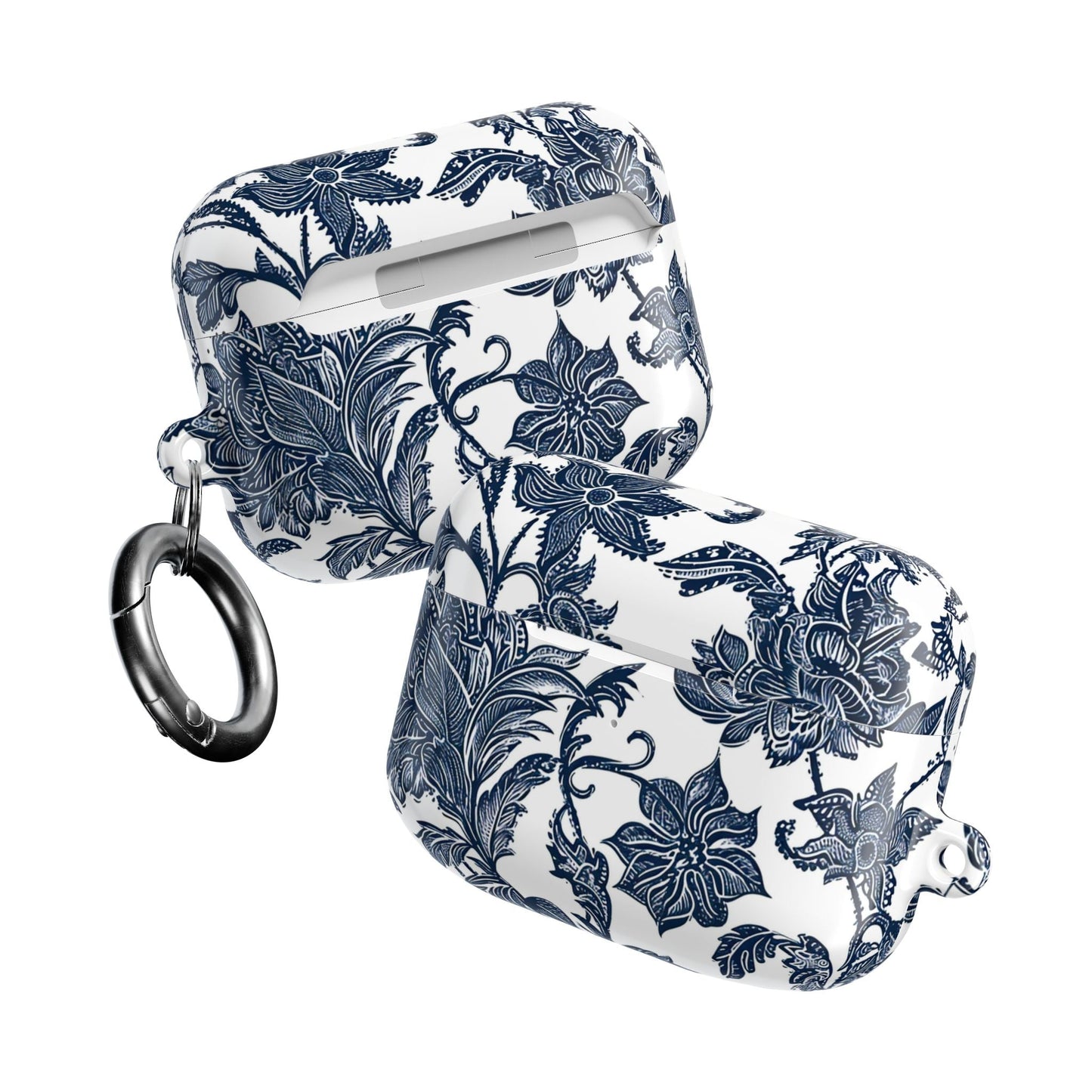 Floral Blue Porcelain AirPod Case - DIGITAL X
