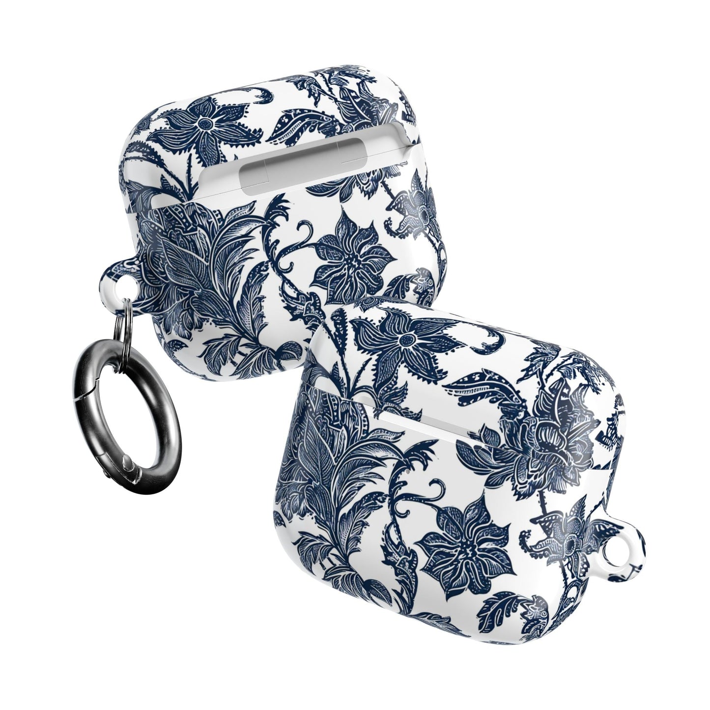 Floral Blue Porcelain AirPod Case - DIGITAL X