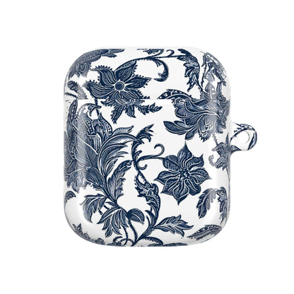 Floral Blue Porcelain AirPod Case - DIGITAL X