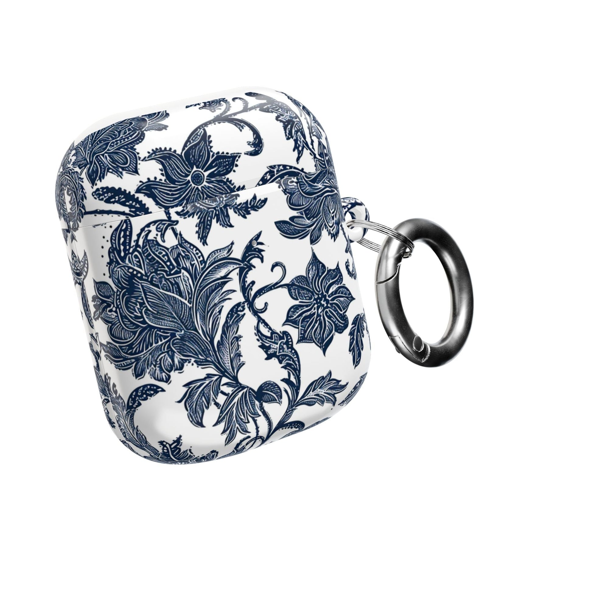 Floral Blue Porcelain AirPod Case - DIGITAL X