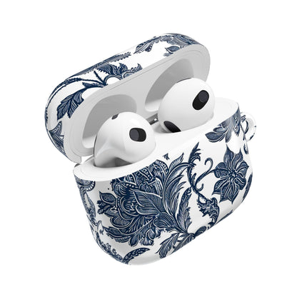 Floral Blue Porcelain AirPod Case - DIGITAL X