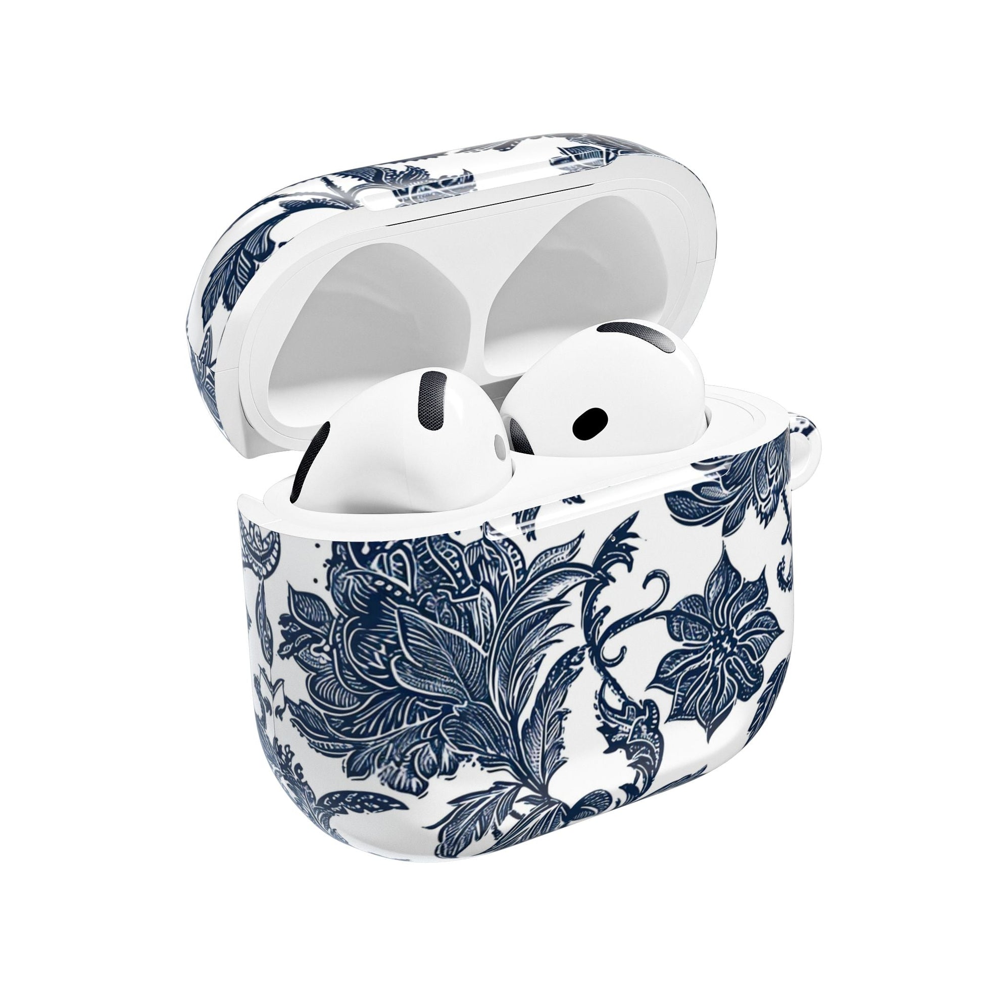 Floral Blue Porcelain AirPod Case - DIGITAL X