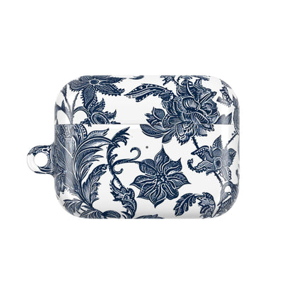 Floral Blue Porcelain AirPod Case - DIGITAL X