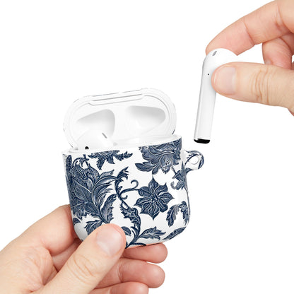 Floral Blue Porcelain AirPod Case - DIGITAL X