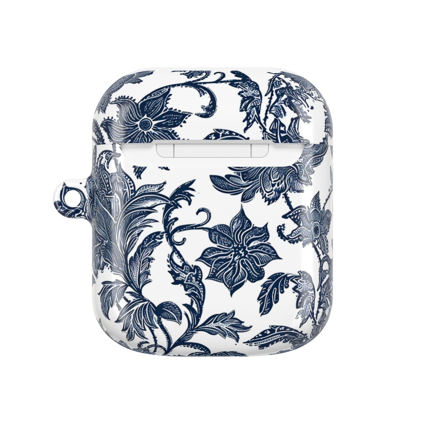 Floral Blue Porcelain AirPod Case - DIGITAL X
