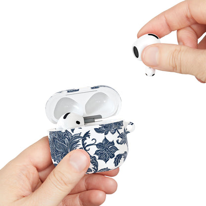Floral Blue Porcelain AirPod Case - DIGITAL X