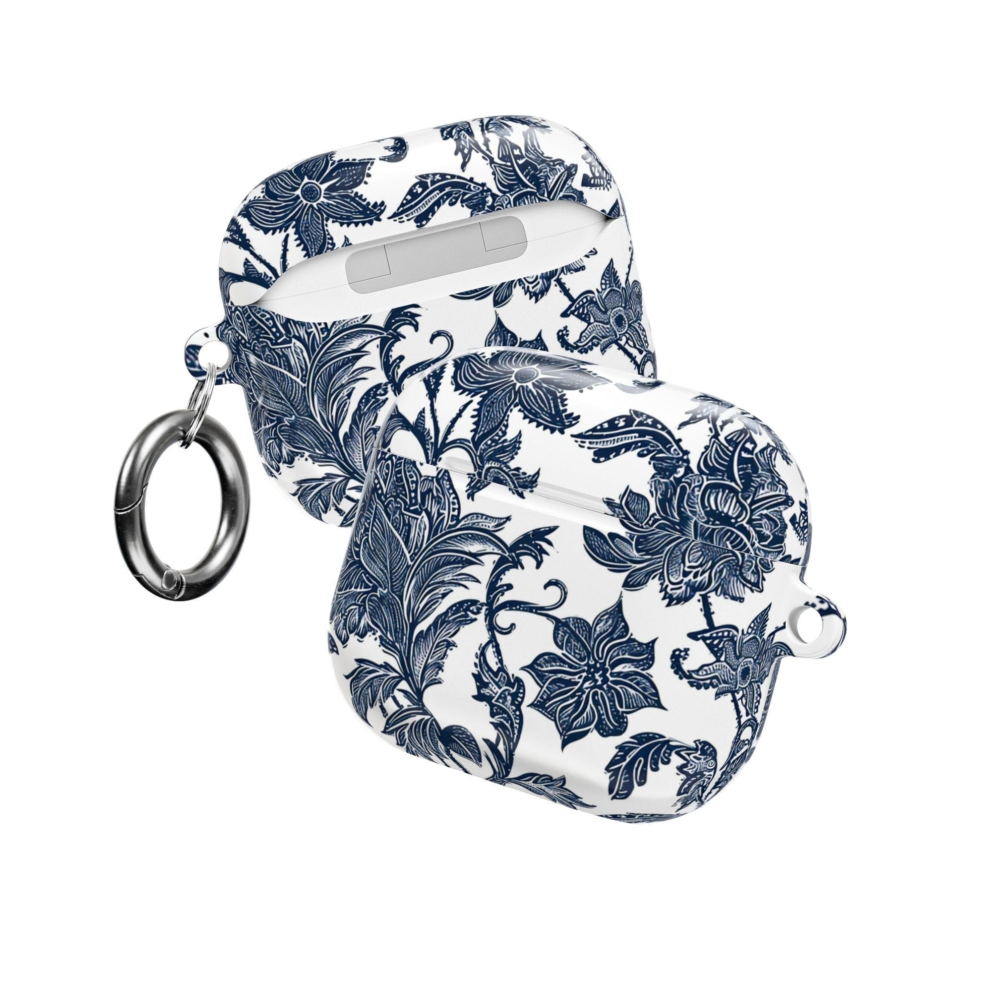 Floral Blue Porcelain AirPod Case - DIGITAL X