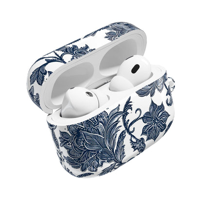 Floral Blue Porcelain AirPod Case - DIGITAL X